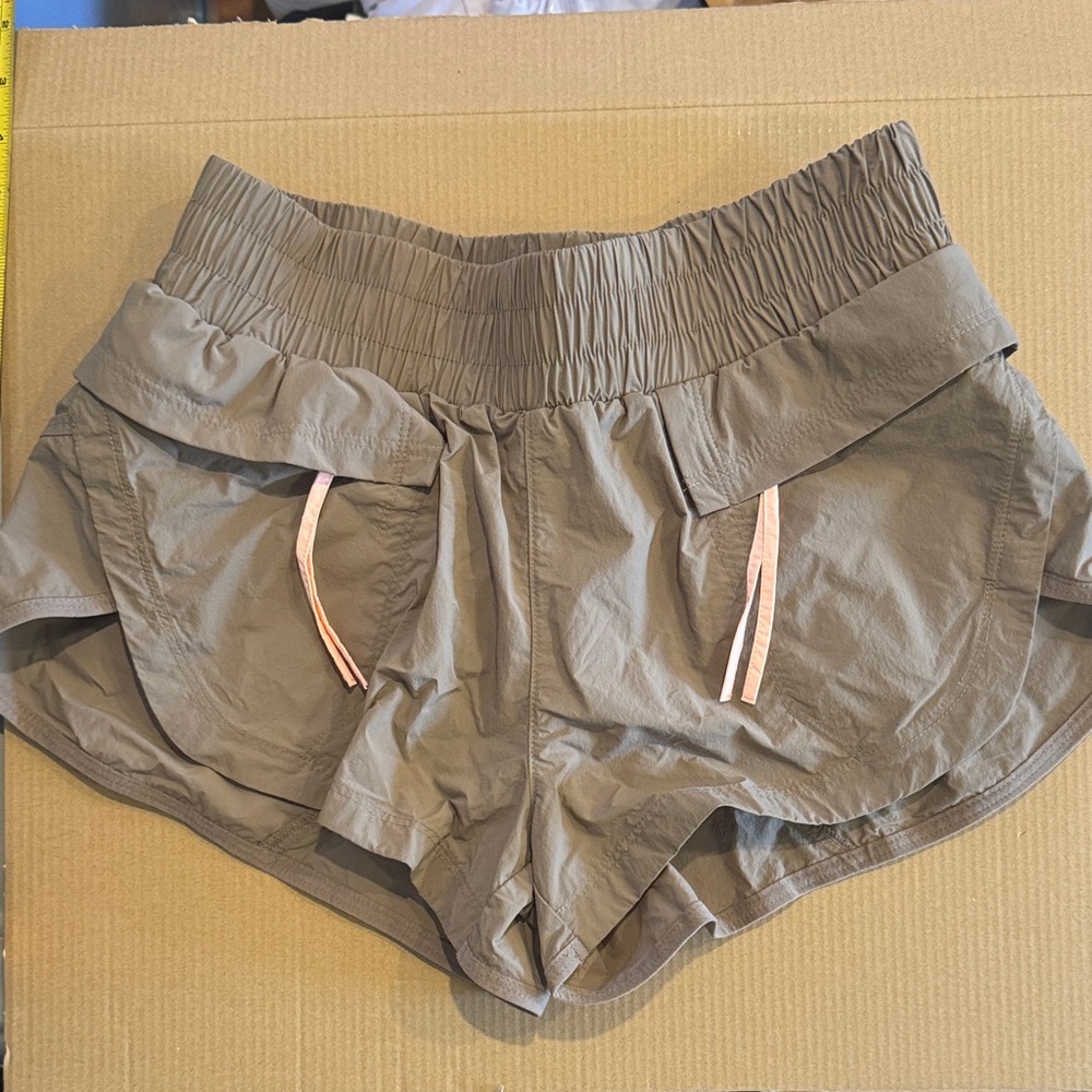 FP Movement by Free People Taupe Athletic Shorts sz S